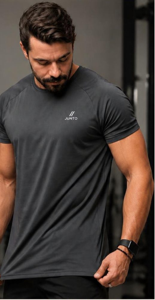 Camiseta esportiva JUNTO, foto de referência